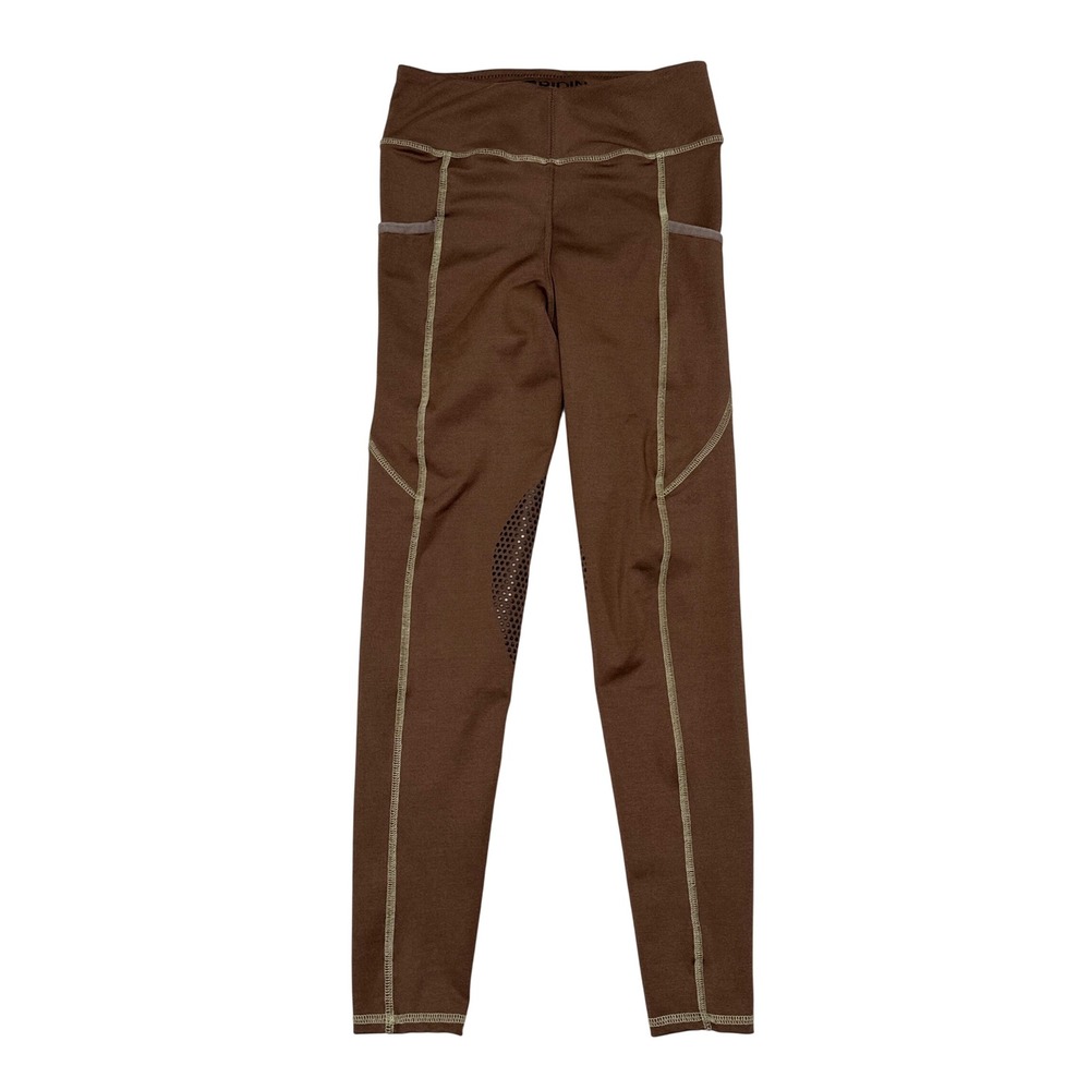 Dover Saddlery Riding Sport Breeches Tights Womens Medium Brown Equestrian
